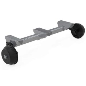 Essieu freiné KNOTT VGB18 pour remorque / dépanneuse 1800kg 1140/1248mm 1700mm 5x112
