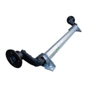 Essieu non freiné AL-KO OPTIMA pour remorque bateau 750kg 960mm 1280mm 4x100