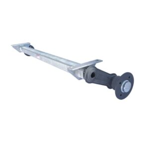 Essieu non freiné KNOTT VG7-L pour remorque 750kg 1125mm 1615mm 4x100