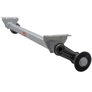 Essieu non freiné KNOTT VG7-L pour remorque UNITRAILER 750kg 1070mm 1370mm 4x100