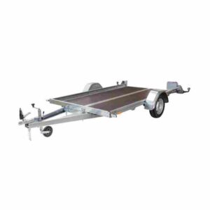 Remorque Plateau Freiné basculant Erdé PLM170F
