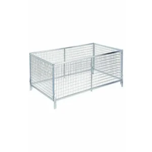 4 rehausses 8501BRG de ridelles grillagées (hauteur 40 cm) pour remorque 8501B MSP