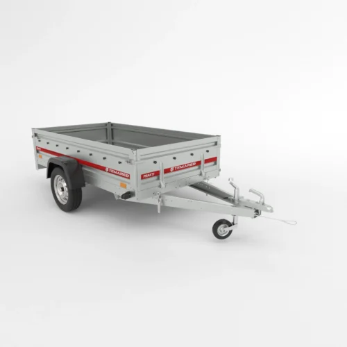 Remorque bagagère simple essieu Temared Prakti Alu 2312