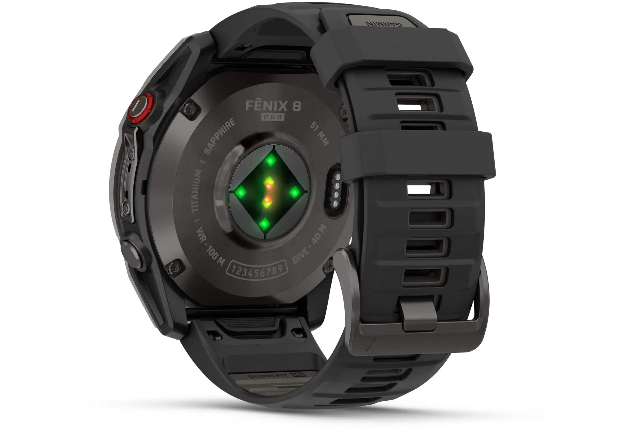 Montre Garmin Fenix 8 Pro AMOLED Sapphire Titane 51 mm – Image 7
