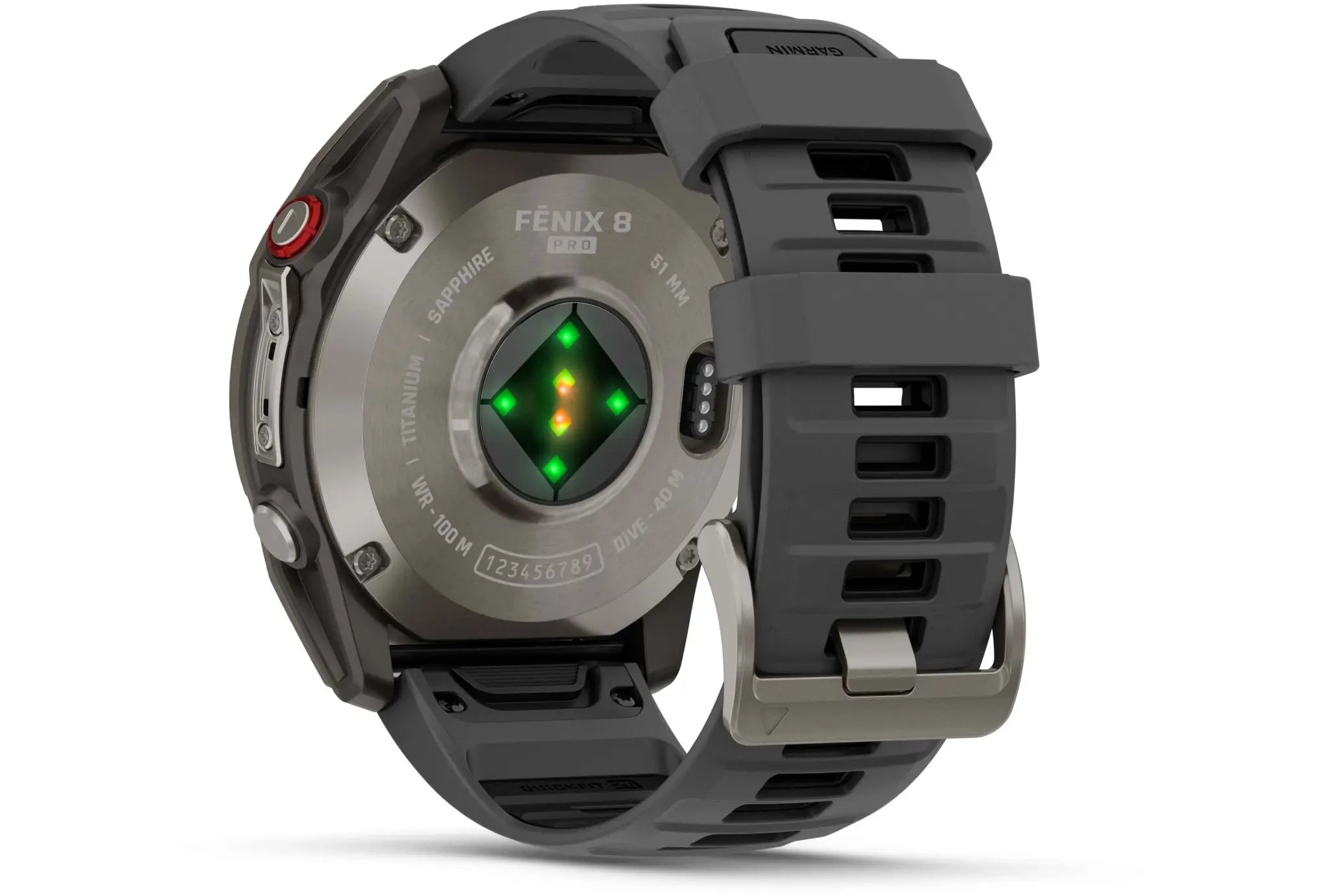 Montre Garmin Fenix 8 Pro AMOLED Sapphire Titane 51 mm – Image 4