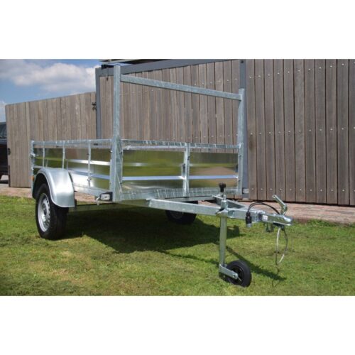 Remorque simple essieu 225×132 cm